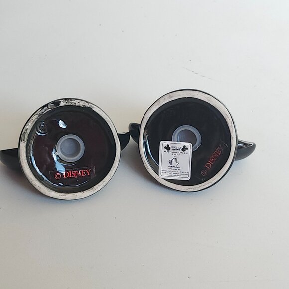 Vintage Disney Minnie & Mickey Mouse Club Salt Pepper Shakers Ear Hat ceramic - Picture 7 of 7